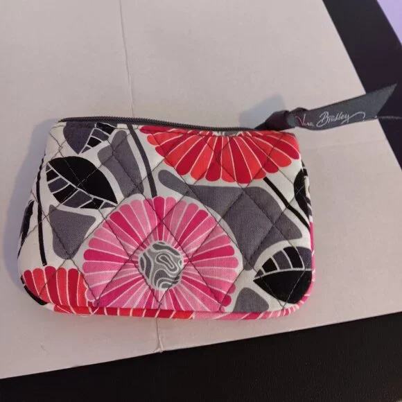 VERA BRADLEY BOWLER BAG CHERRY BLOSSOM PATTERN - Picture 7 of 7